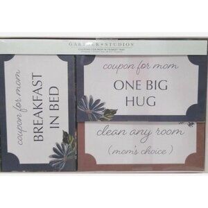 NEW Gartner Studios 24 Coupons For Mom In Trinket Tray Mom Mother Gift